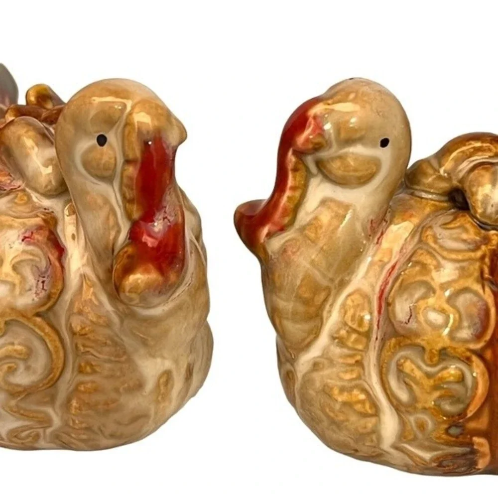 Turkey Salt & Pepper‎ Shakers Thanksgiving Christmas